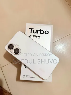 শাওমি রেডমি টার্বো ৪ প্রো ২৫৬ জিবি সাদা