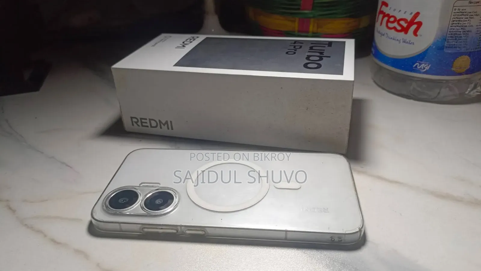 শাওমি রেডমি টার্বো ৪ প্রো ২৫৬ জিবি সাদা