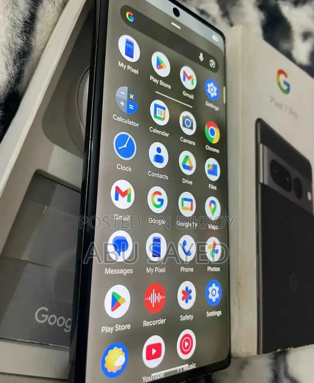 Google Pixel 7 Pro 256 GB Black