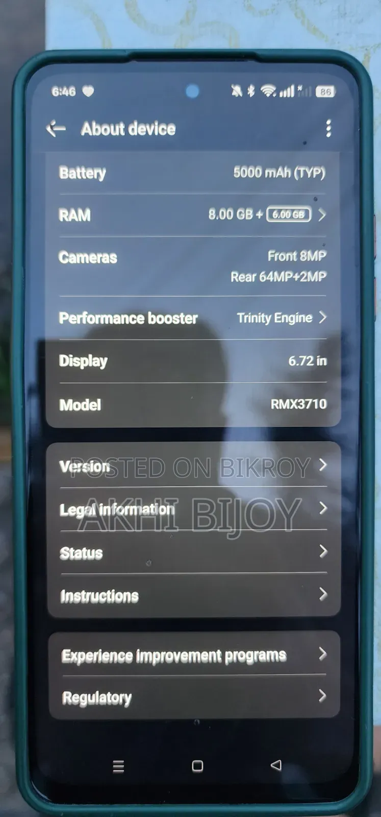 Realme C55 256 GB Blue