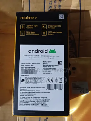 Realme 9 128 GB Orange