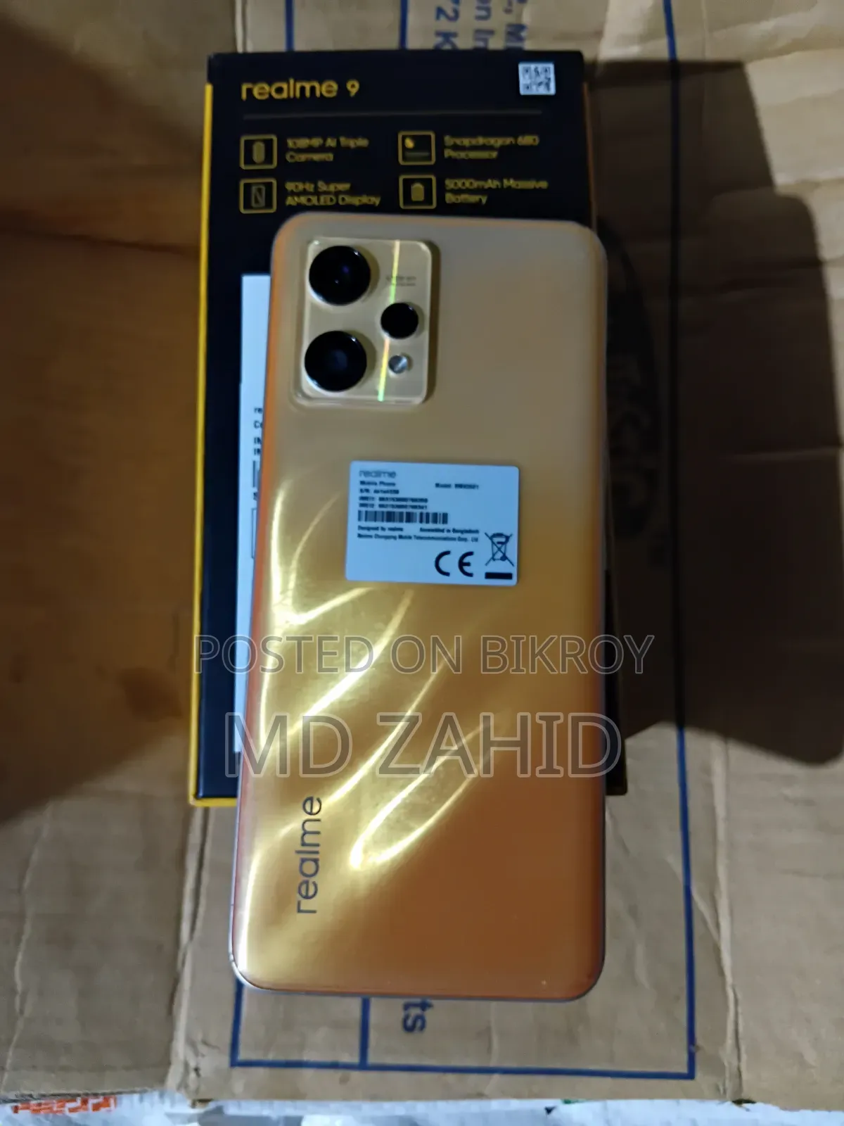 Realme 9 128 GB Orange