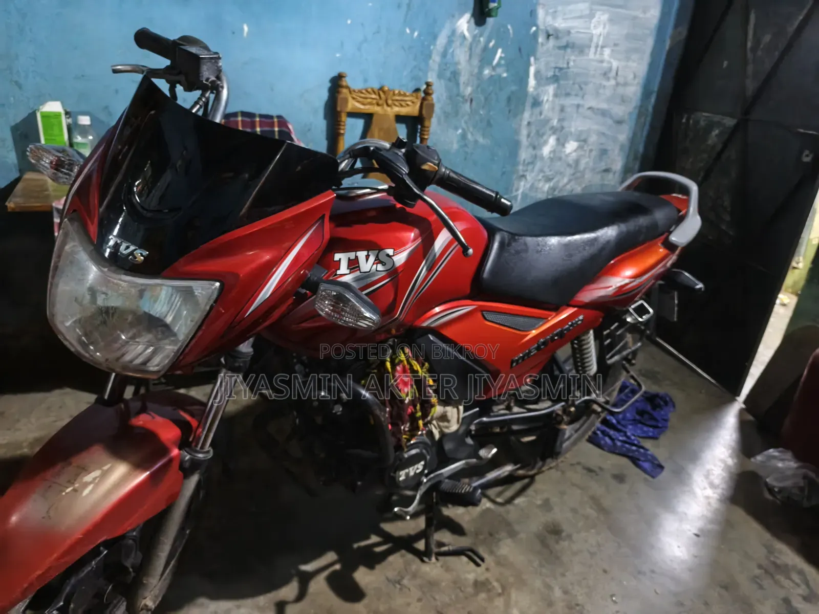 TVS Metro 2018 Red
