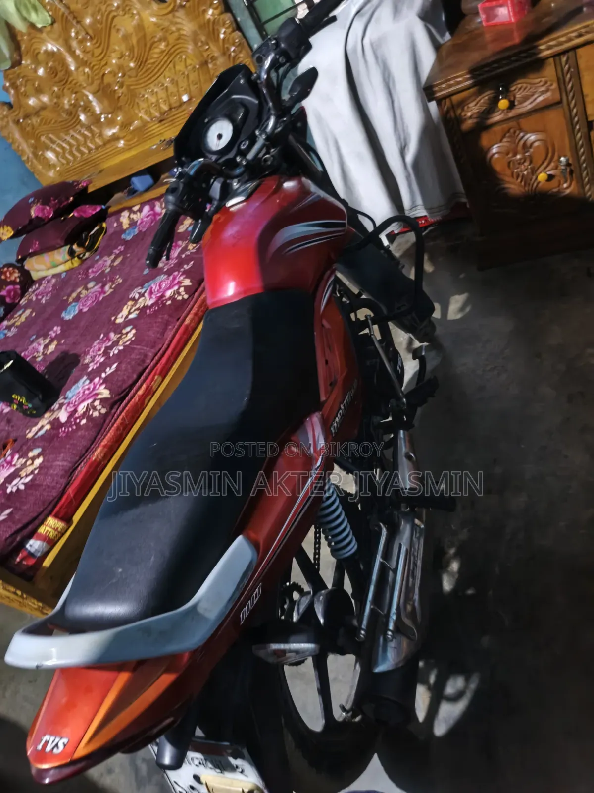 TVS Metro 2018 Red