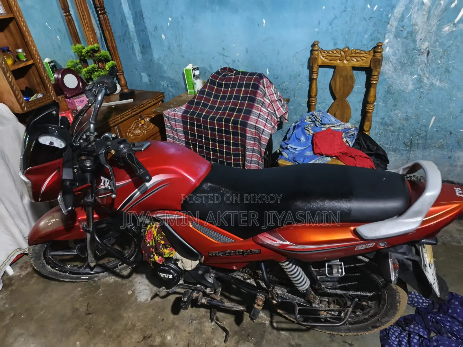 TVS Metro 2018 Red