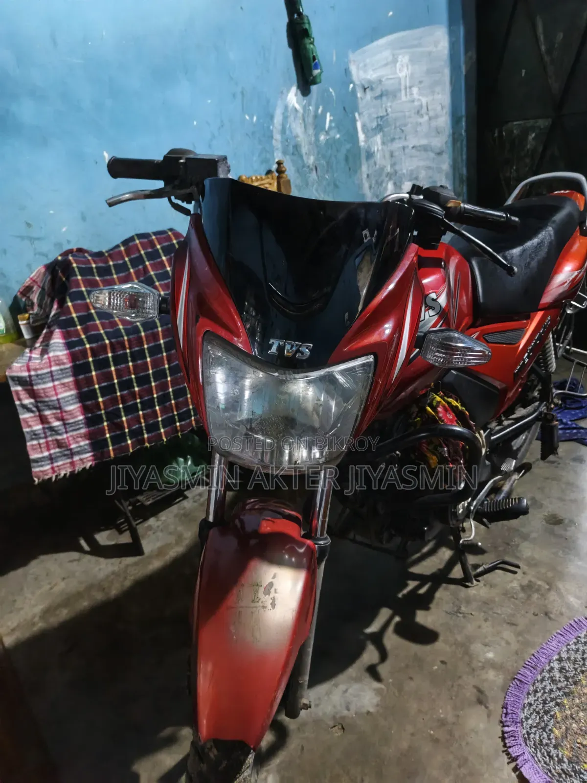 TVS Metro 2018 Red