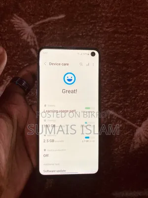 Samsung Galaxy S10e 128 GB White
