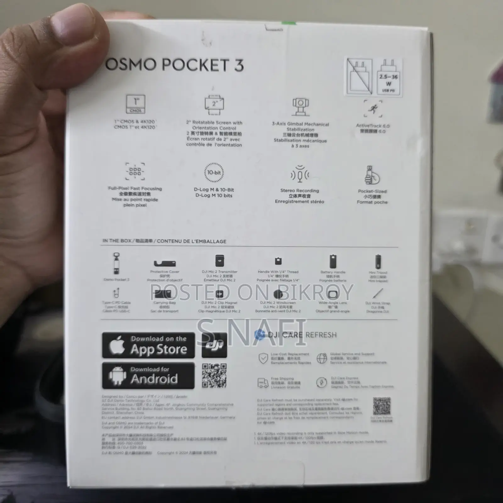 Dji Osmo Pocket 3, Almost New With All Accessories and Extras- From Uk
