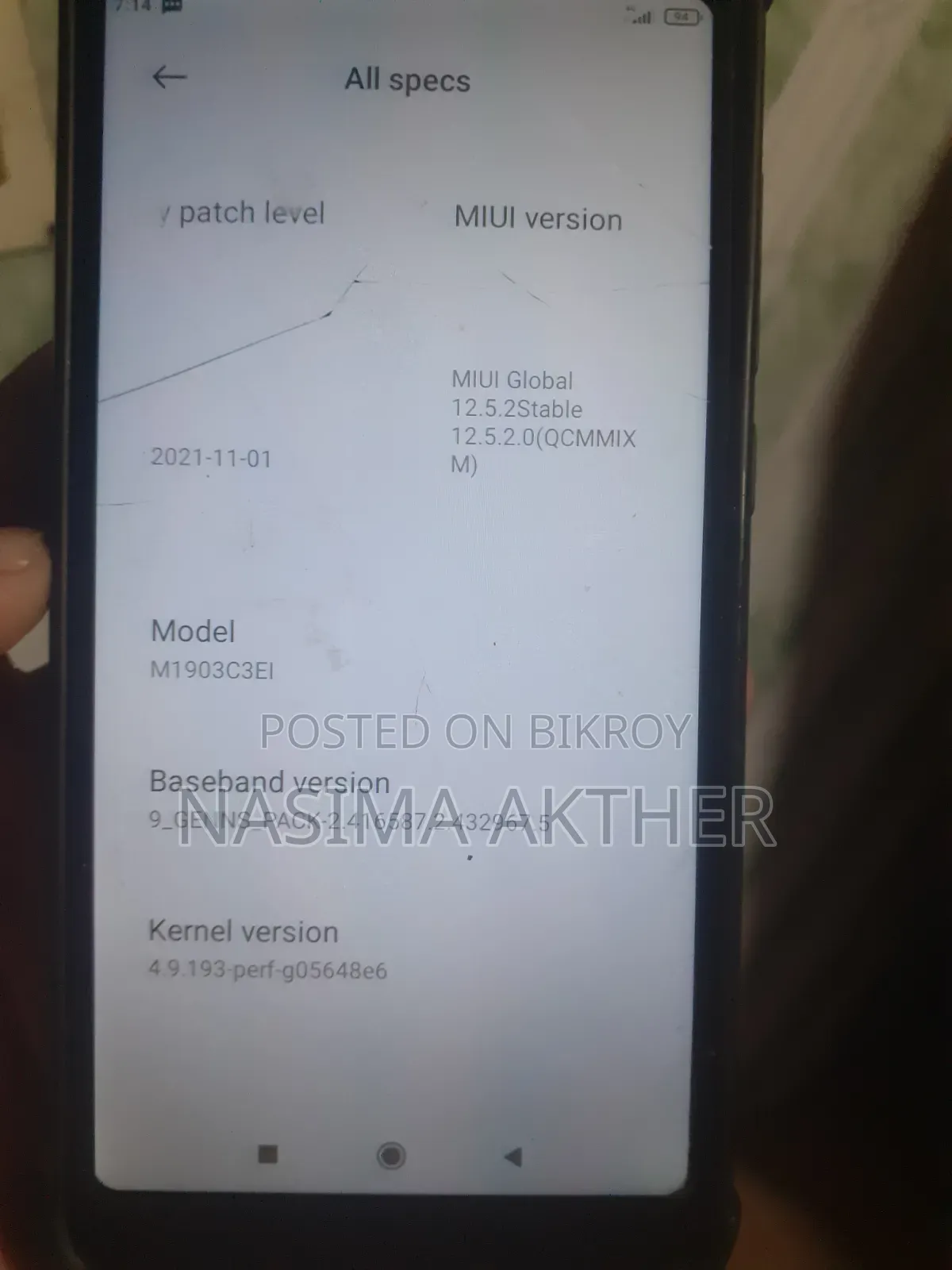 Xiaomi Redmi 7A 32 GB Blue