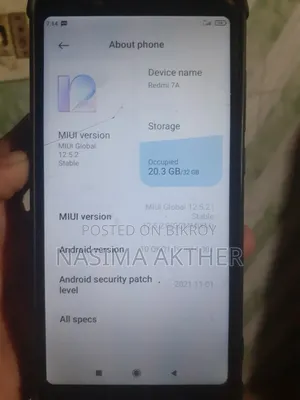 Xiaomi Redmi 7A 32 GB Blue