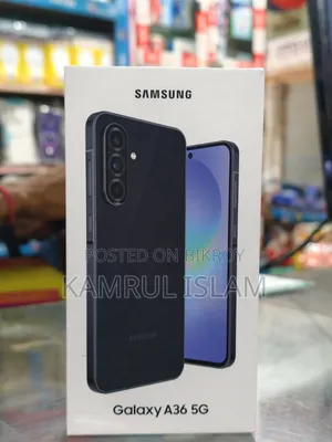 New Samsung Galaxy A36 256 GB Black