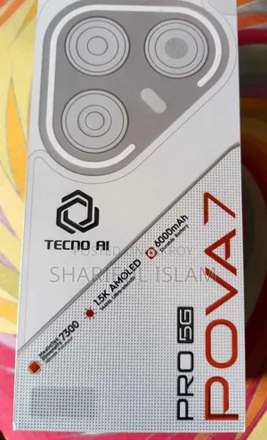 Tecno Pova 7 Pro 5G 256 GB Black