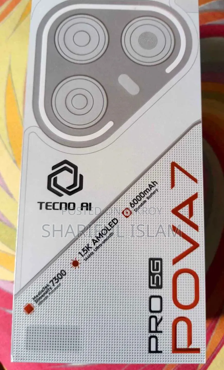 Tecno Pova 7 Pro 5G 256 GB Black
