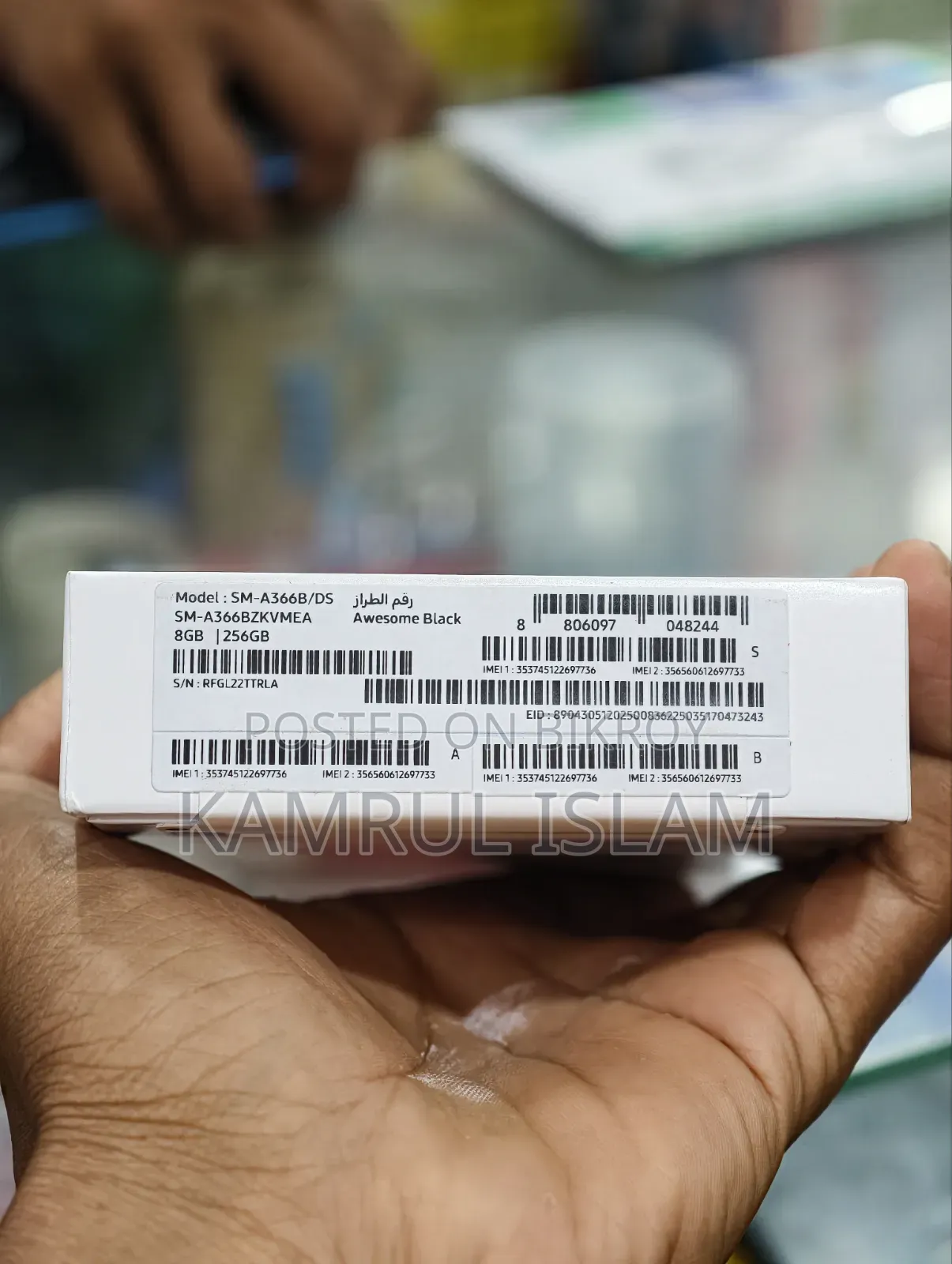 New Samsung Galaxy A36 256 GB Black