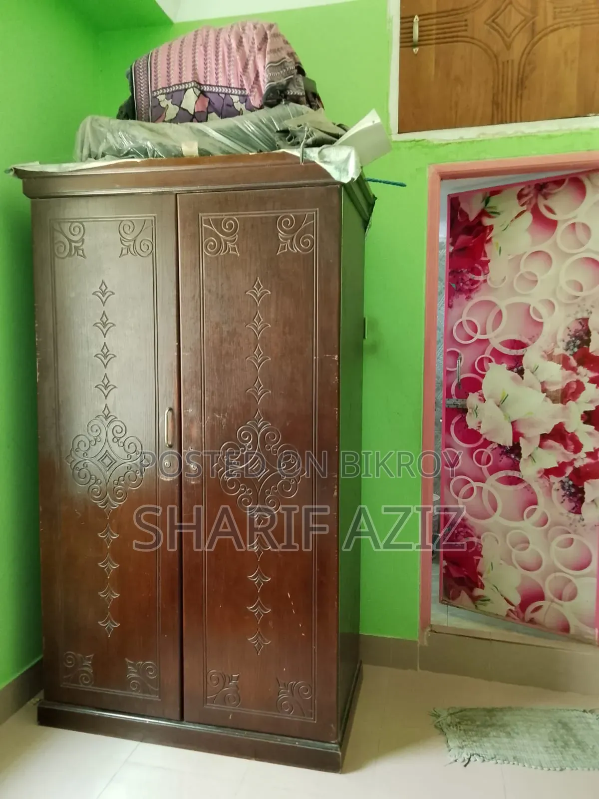 A Malaysian wooden wardrobe for sale