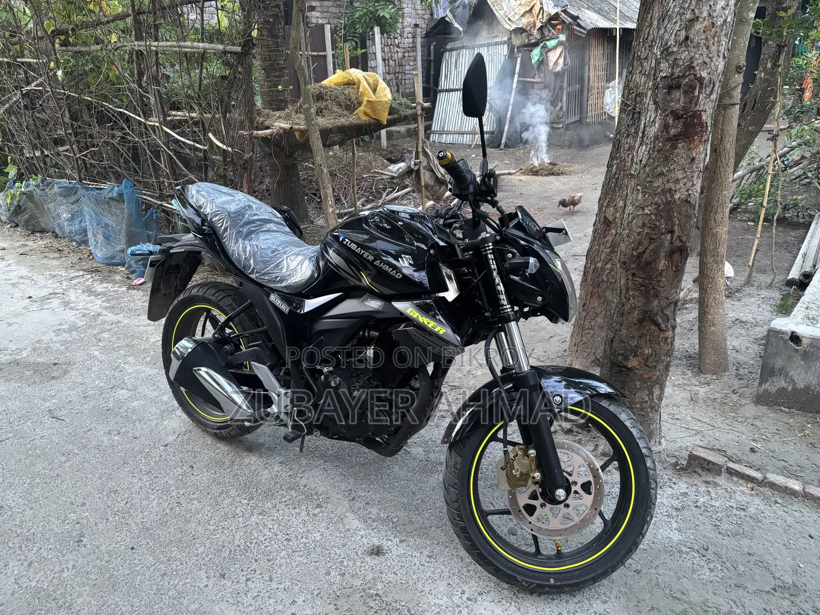 New Suzuki Gixxer Monotone 2026 Black