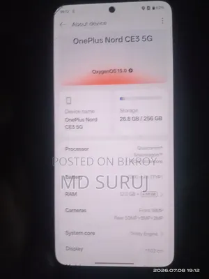 OnePlus Nord CE3 256 GB Black