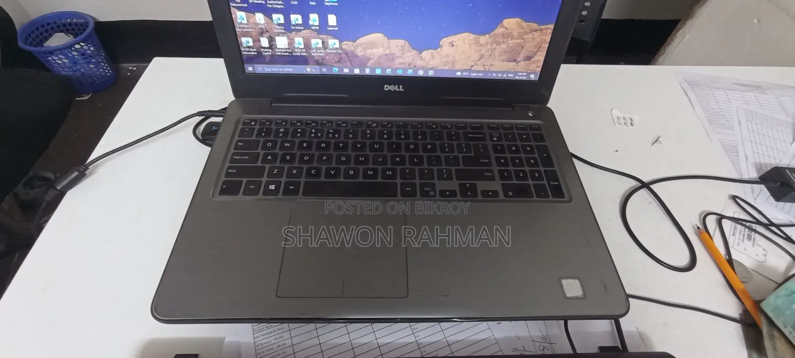 Laptop Dell Inspiron 5565 4GB Intel Core i3 SSD 256GB