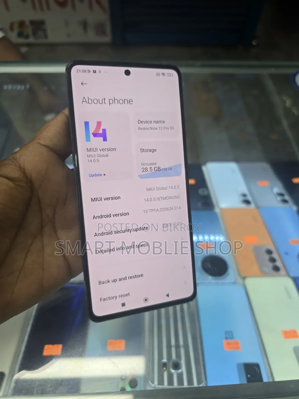 Xiaomi Redmi Note 12 Pro 5G 128 GB Black