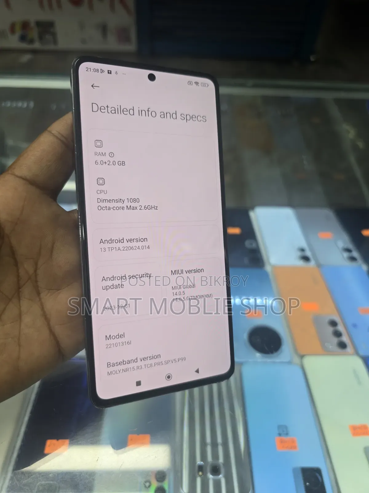 Xiaomi Redmi Note 12 Pro 5G 128 GB Black