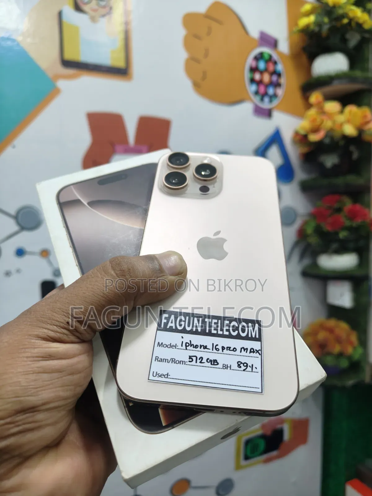 Apple iPhone 16 Pro Max 512 GB Gold