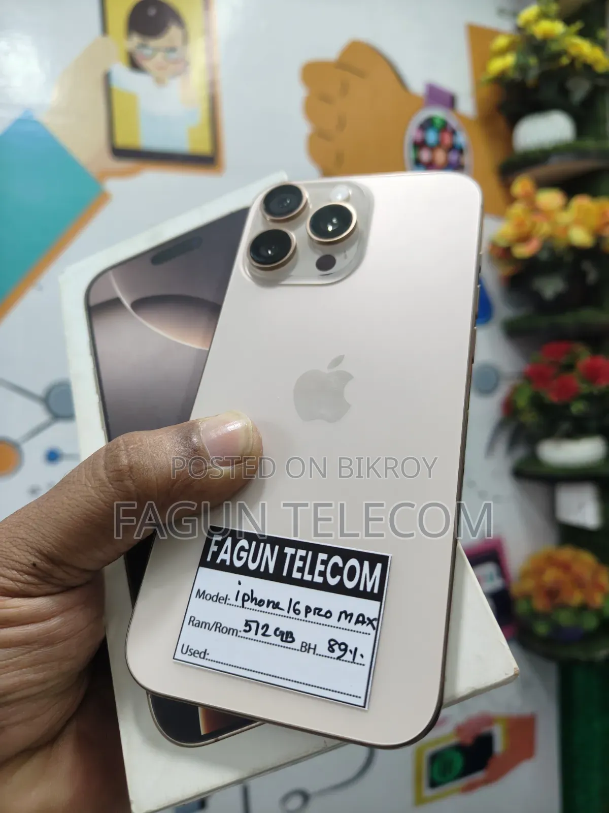 Apple iPhone 16 Pro Max 512 GB Gold