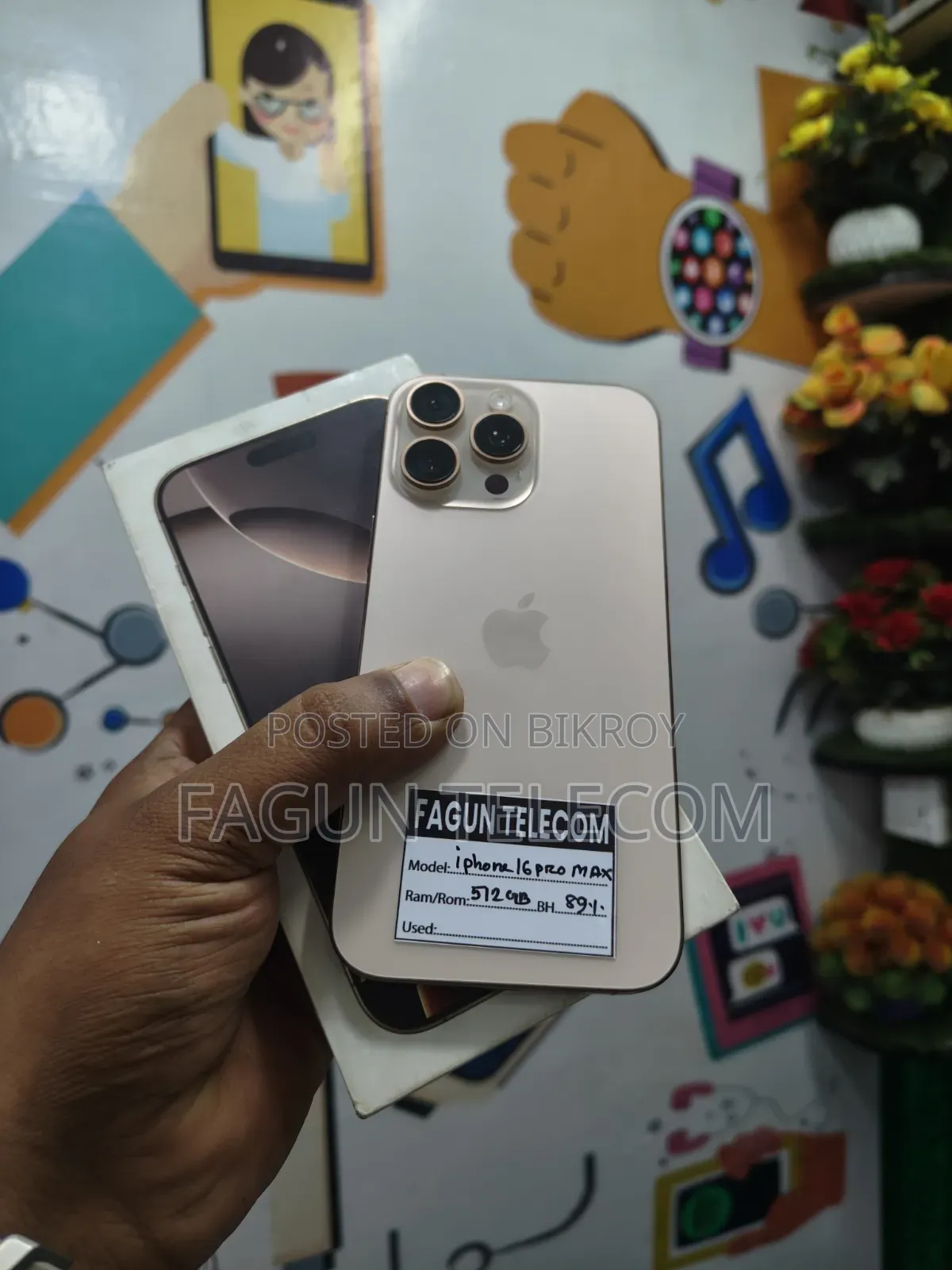 Apple iPhone 16 Pro Max 512 GB Gold