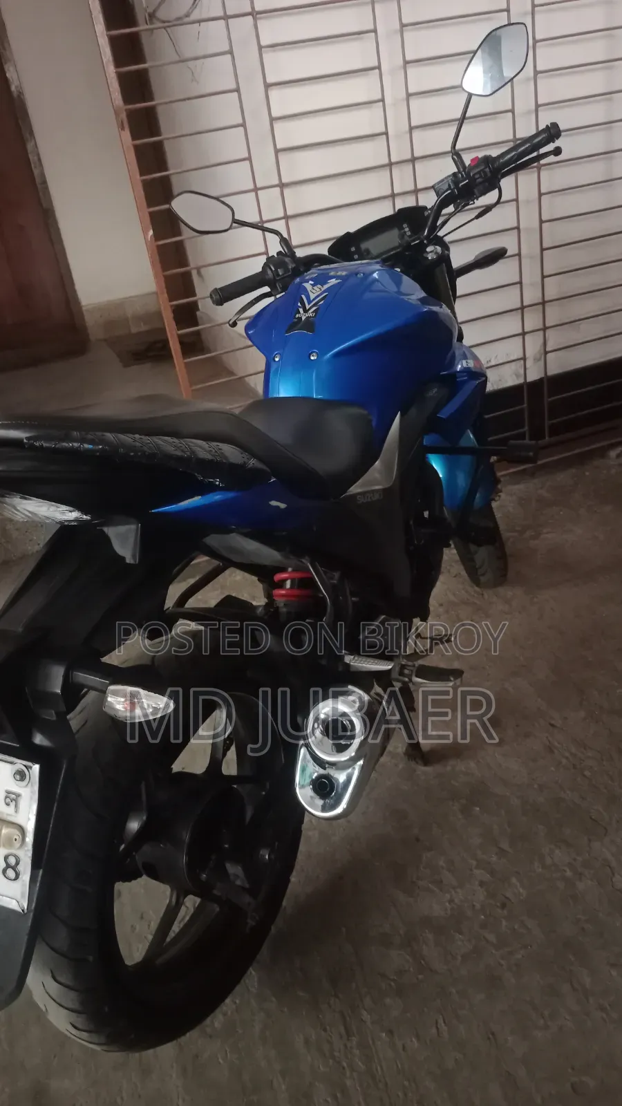 Suzuki Gixxer Monotone 2023 Blue