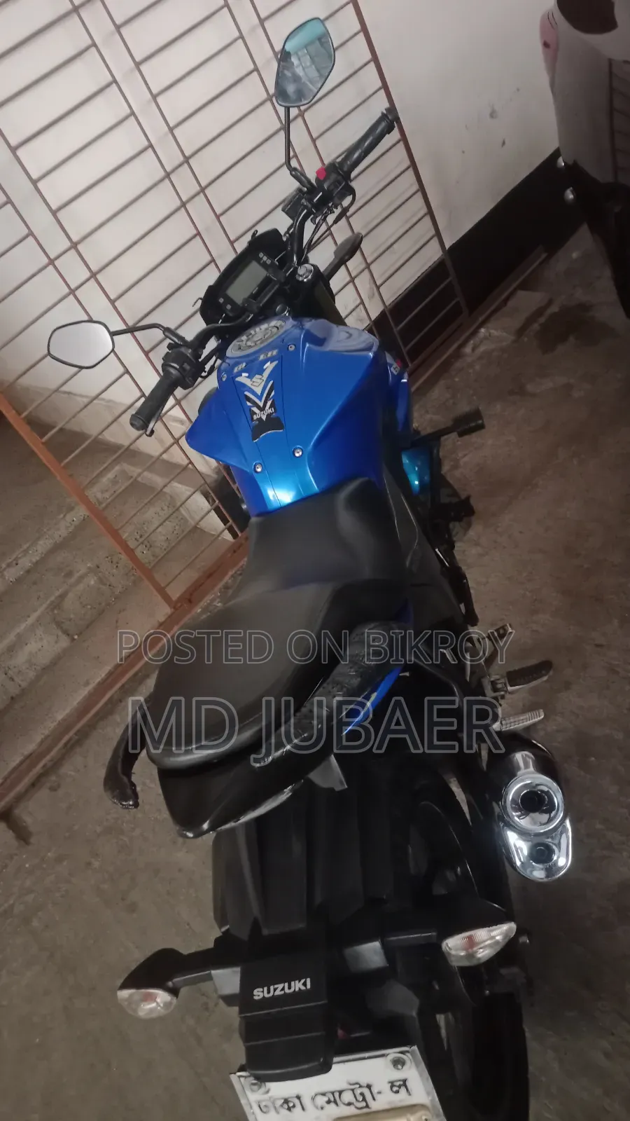 Suzuki Gixxer Monotone 2023 Blue