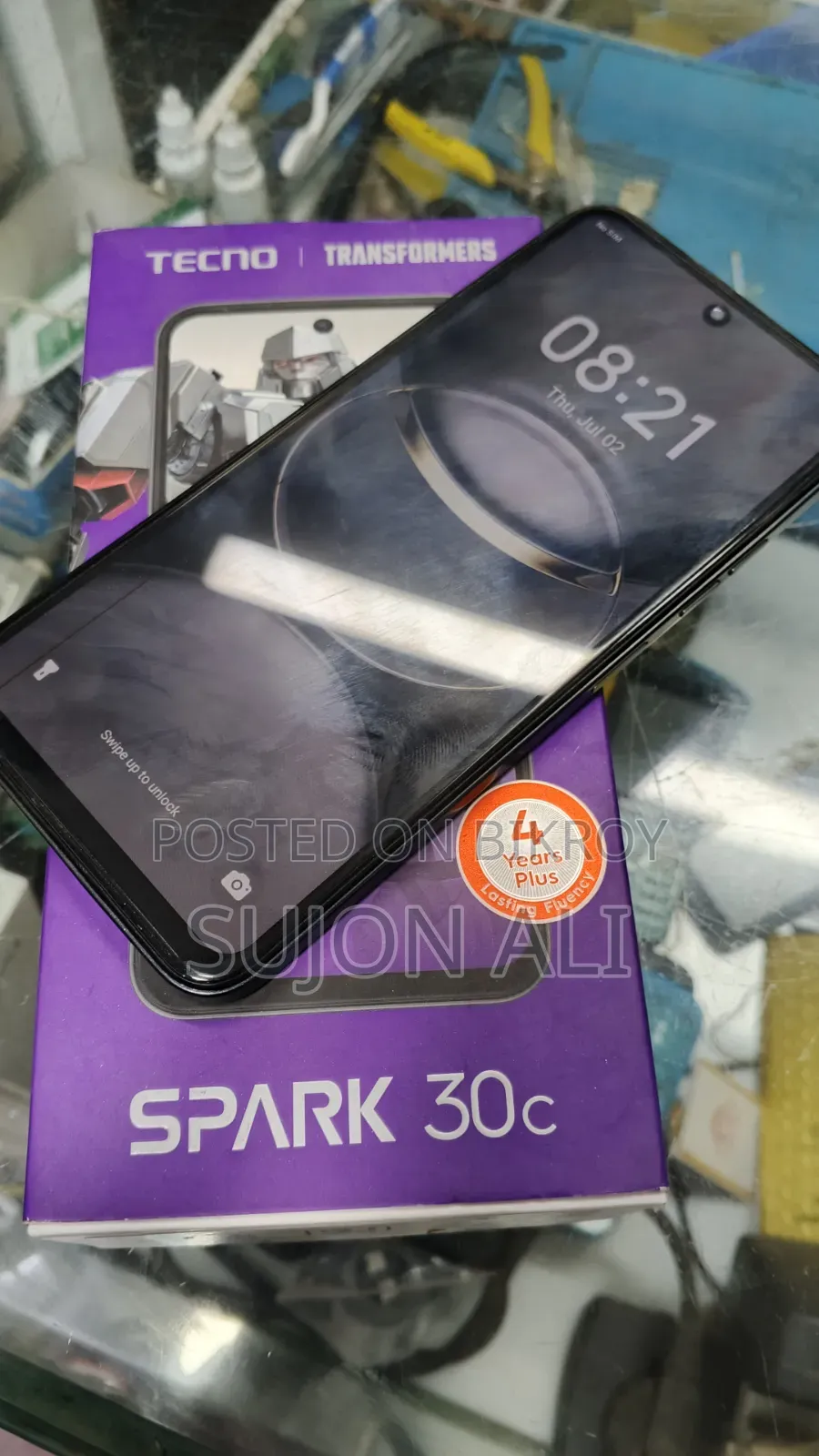 Tecno Spark 30C 128 GB Black