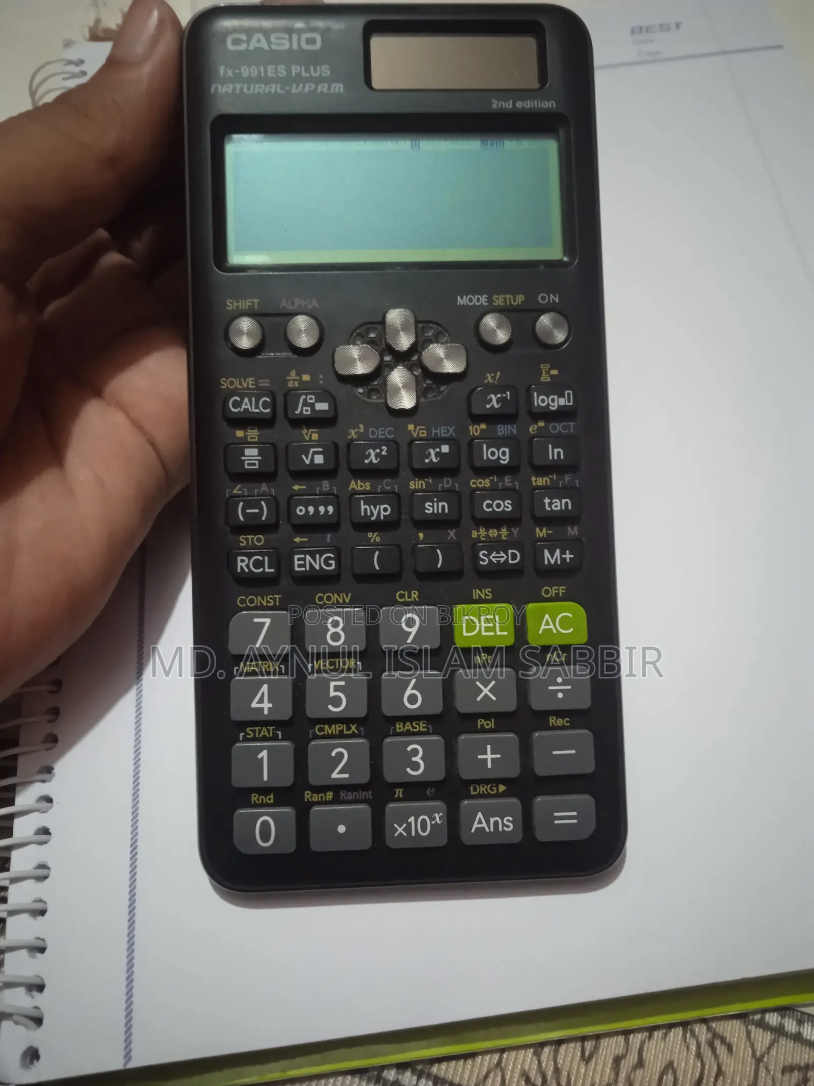 Casio Fx-991es Plus Natural- V.P.A.M