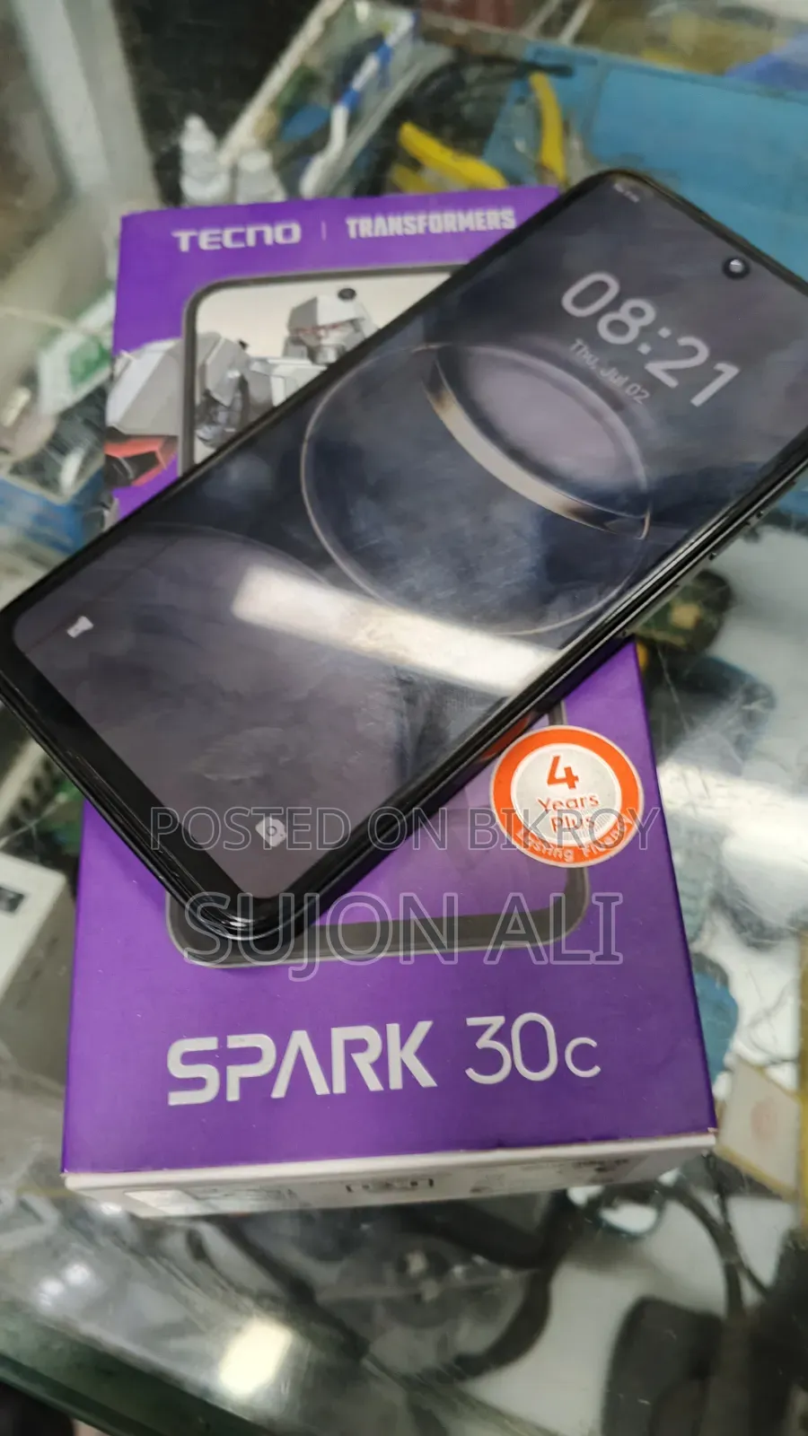 Tecno Spark 30C 128 GB Black