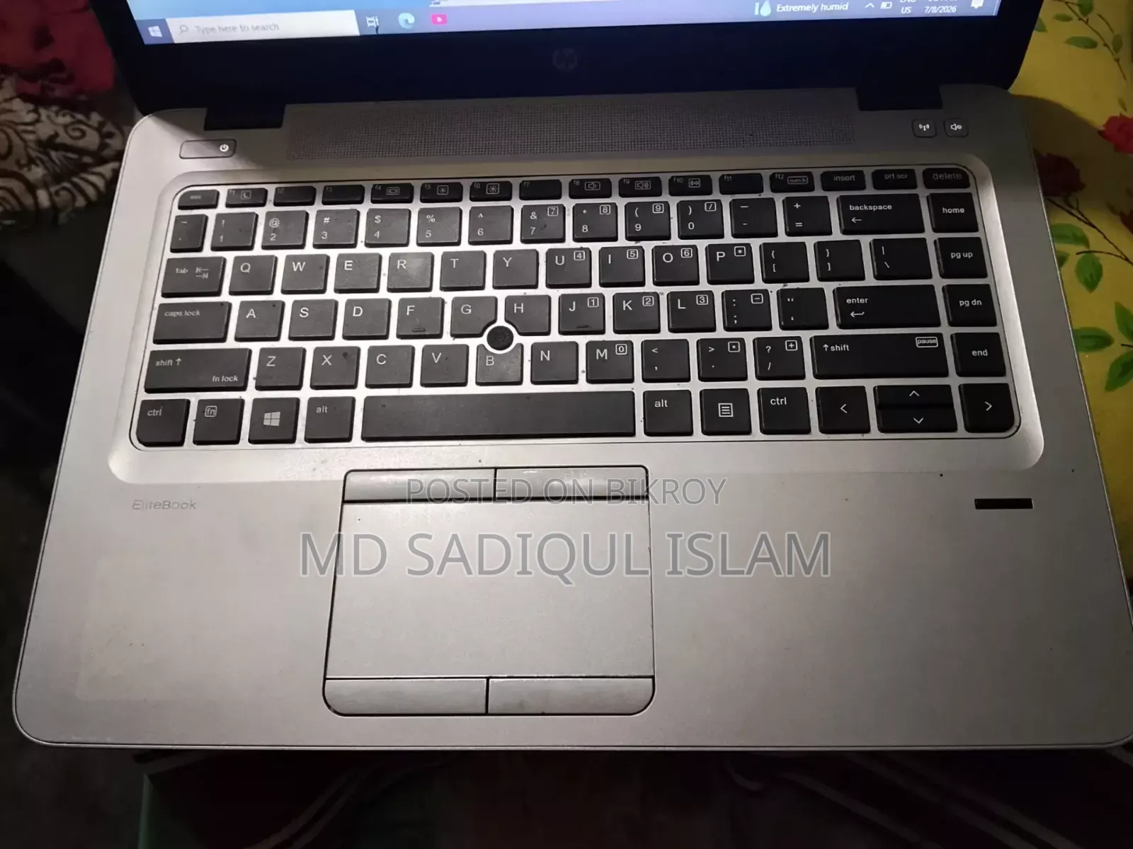 Laptop HP 8GB Intel Core I5 HDD 128GB