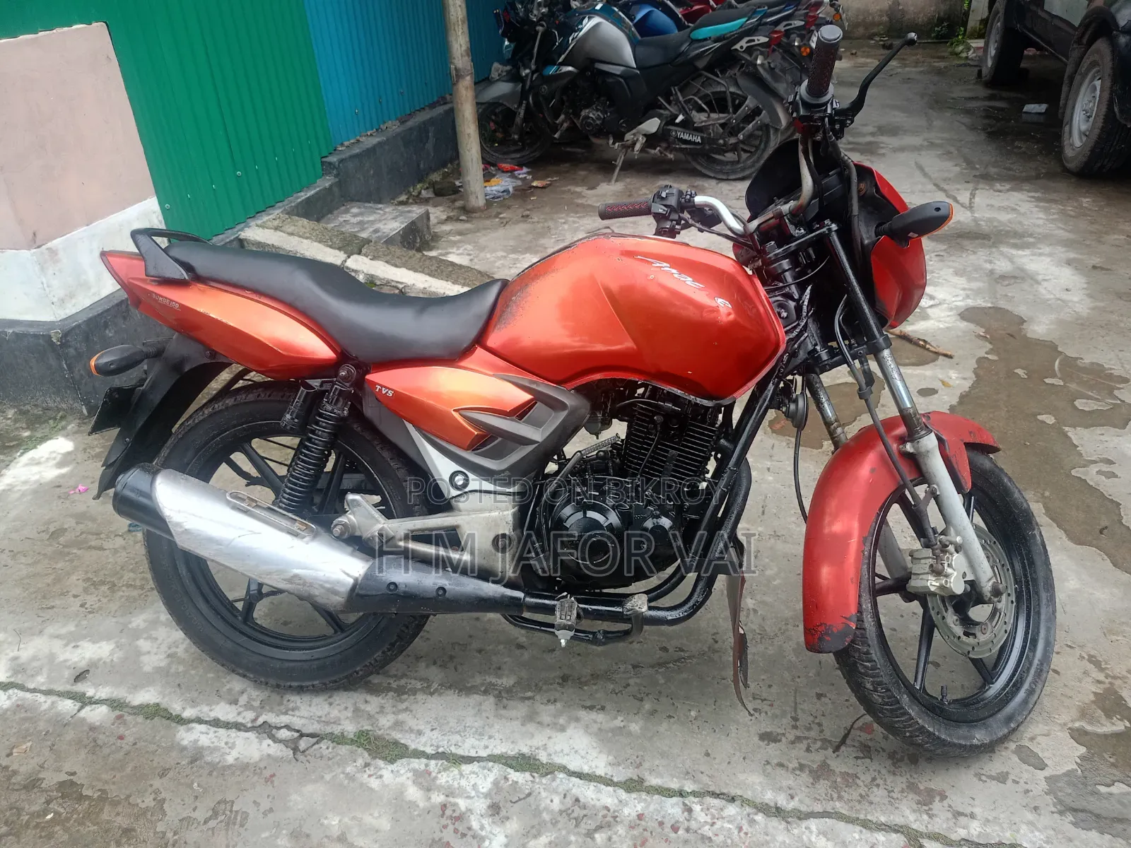 TVS Apache RTR 160 2V 2010 Red