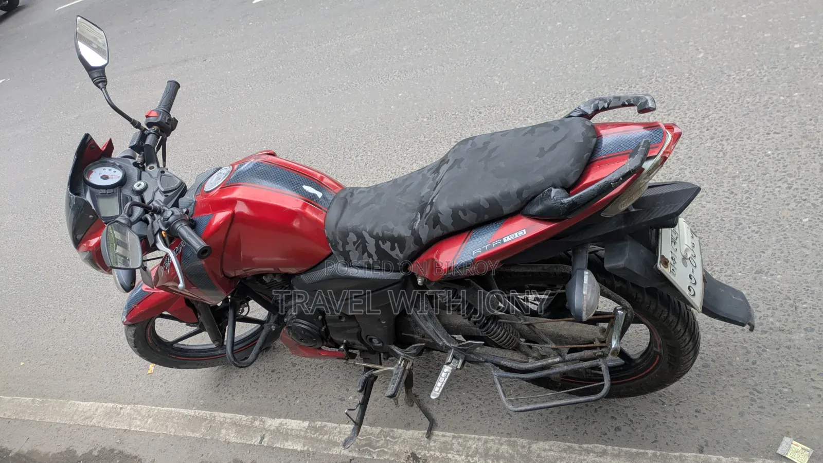 TVS Apache RTR 160 2V 2016 Red