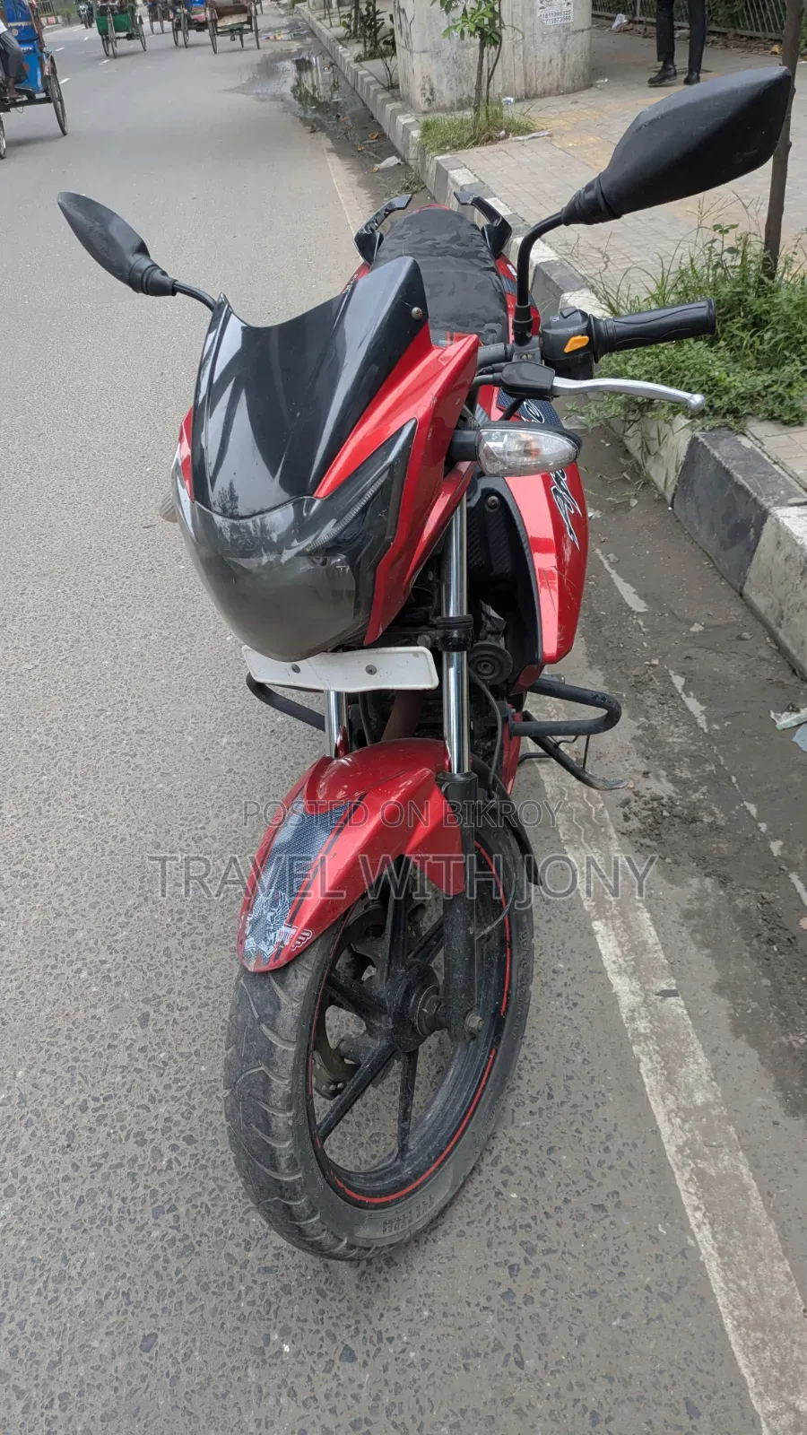 TVS Apache RTR 160 2V 2016 Red