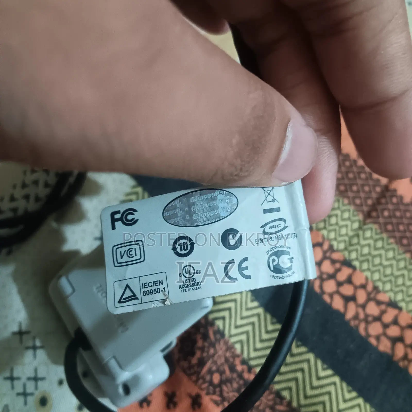 মাইক্রোসফট লাইফক্যাম ভিএক্স-৫০০ ওয়েবক্যাম