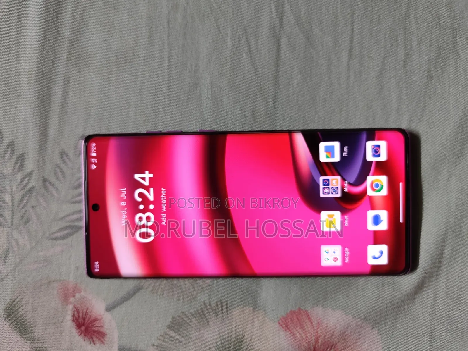 New Motorola G96 128 GB Pink