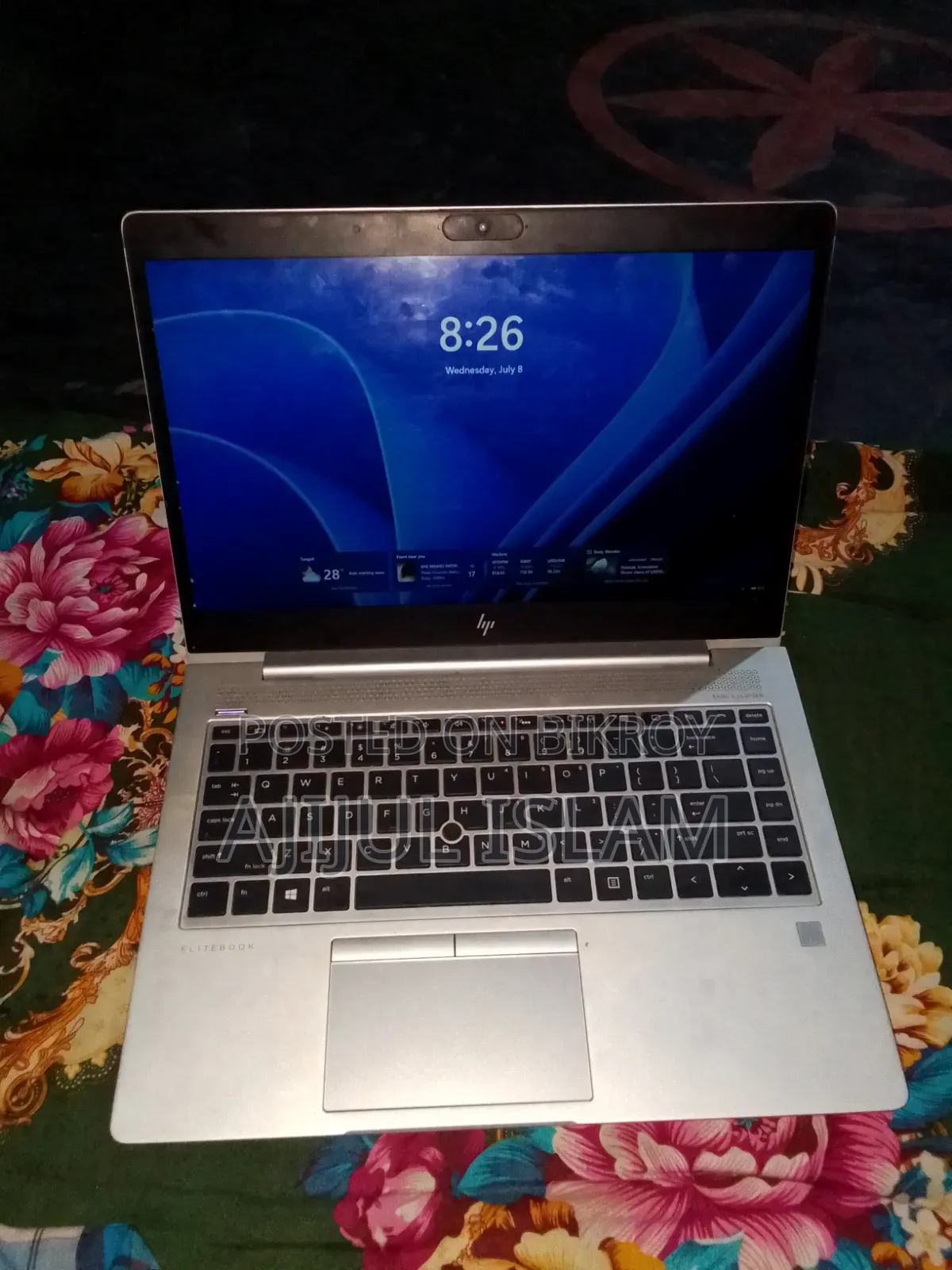 Laptop HP EliteBook 840 G6 8GB Intel Core I5 SSD 256GB