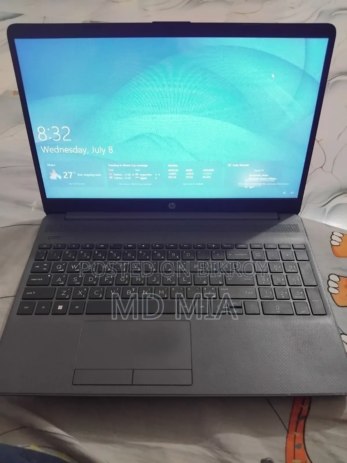 Laptop HP 15 4GB Intel Core I3 HDD 256GB