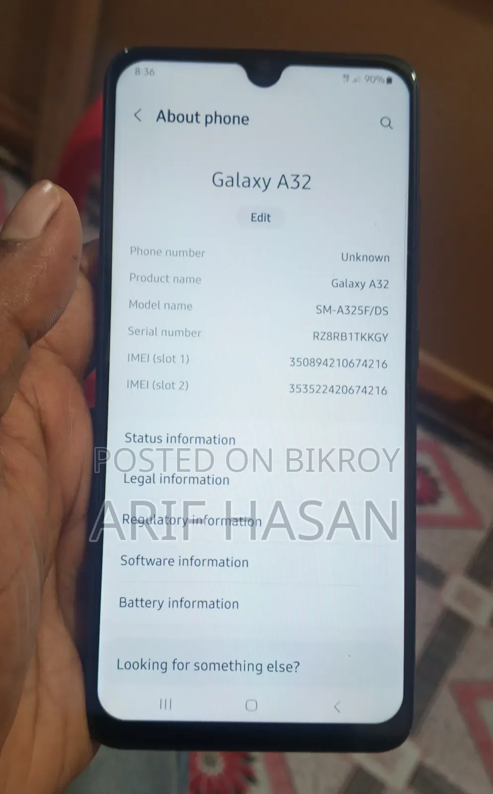 Samsung Galaxy A32 128 GB Blue