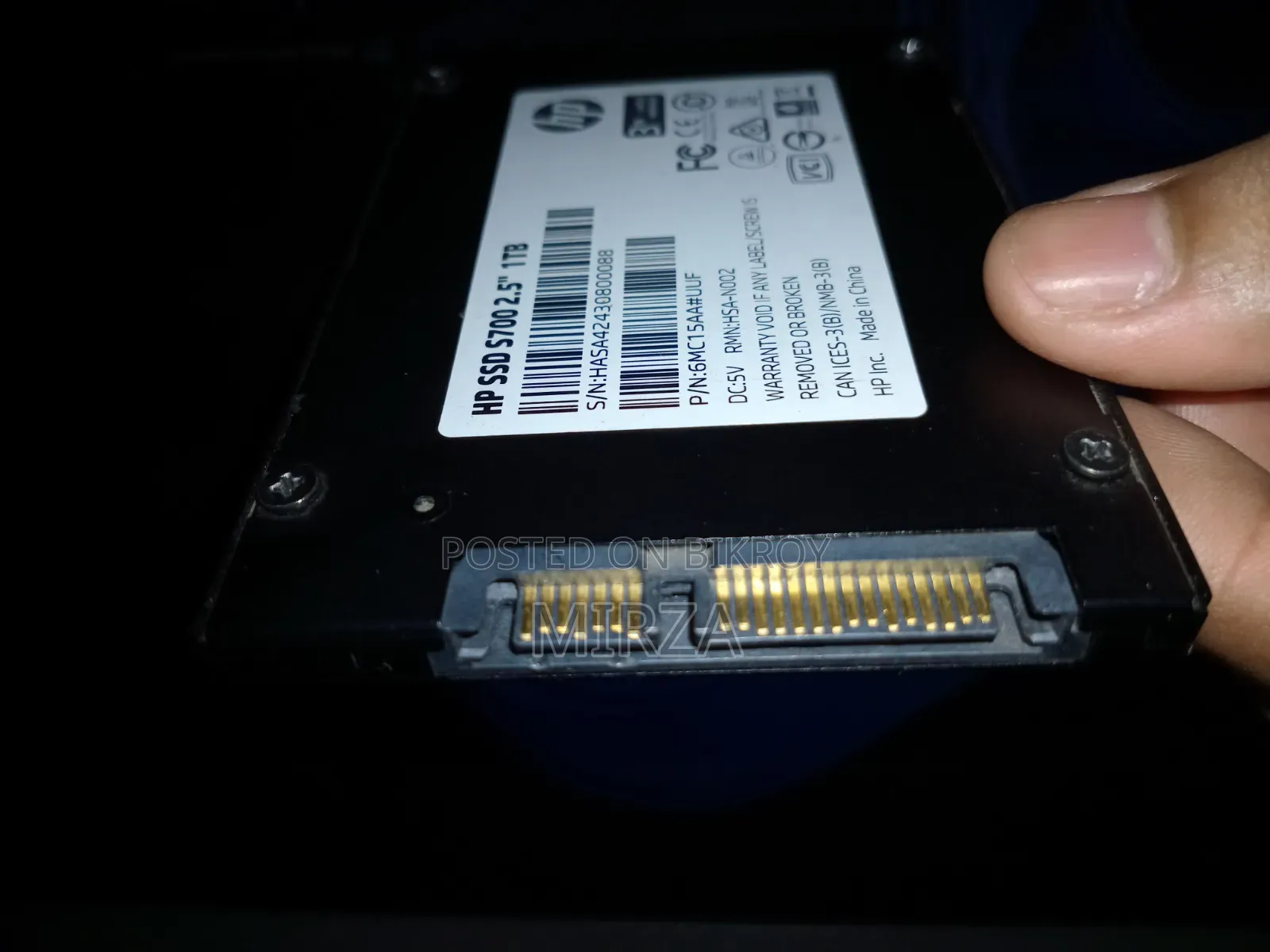1tb Hp SSD 100% Health