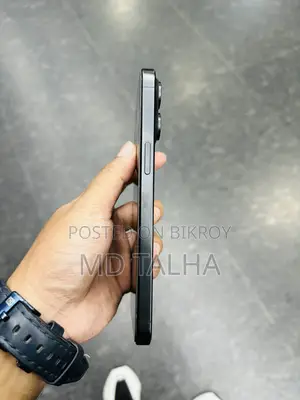 অ্যাপল আইফোন ১৫ প্রো ম্যাক্স ২৫৬ জিবি ব্ল্যাক