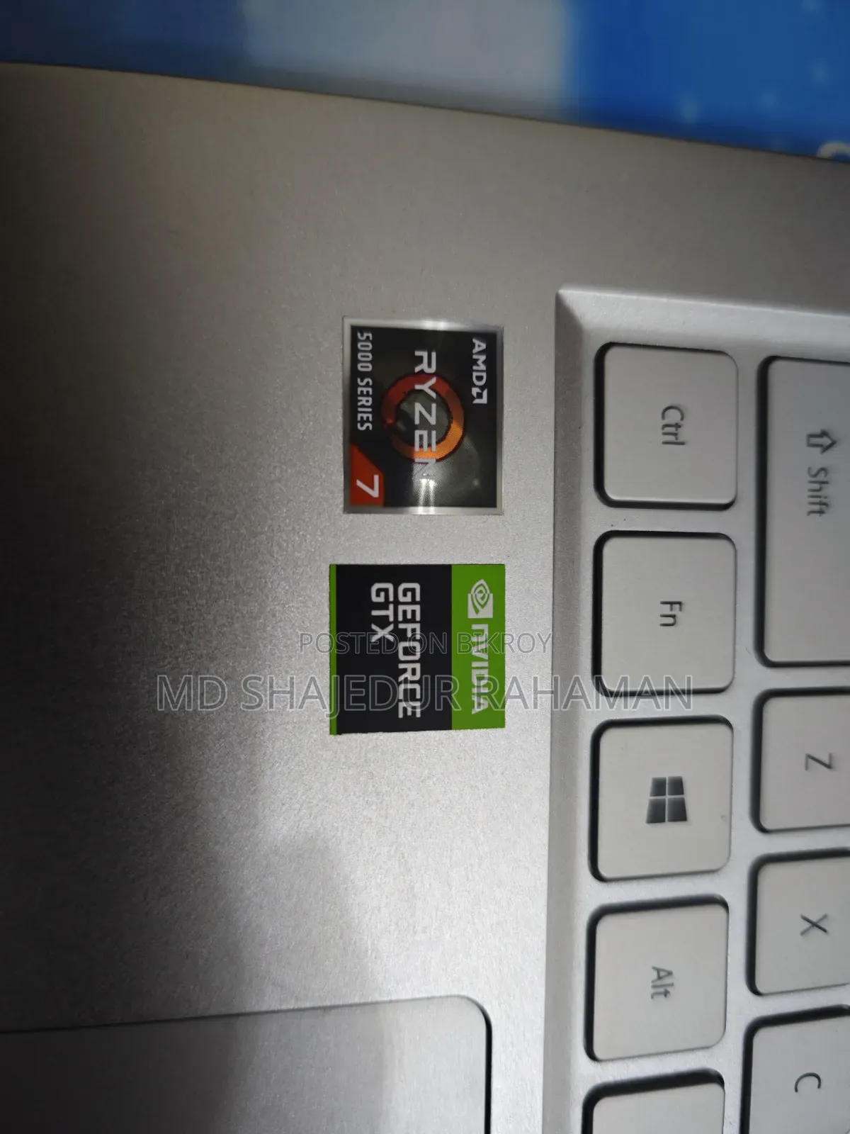 Laptop Acer Swift X 16GB AMD Ryzen 7 SSD 512GB