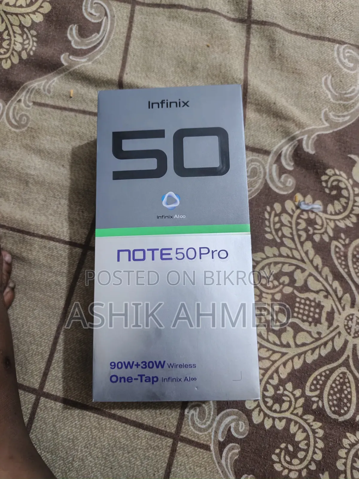 Infinix Note 50 Pro 256 GB Black