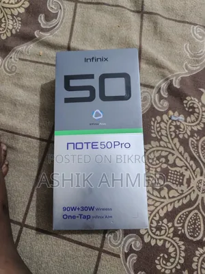 Infinix Note 50 Pro 256 GB Black