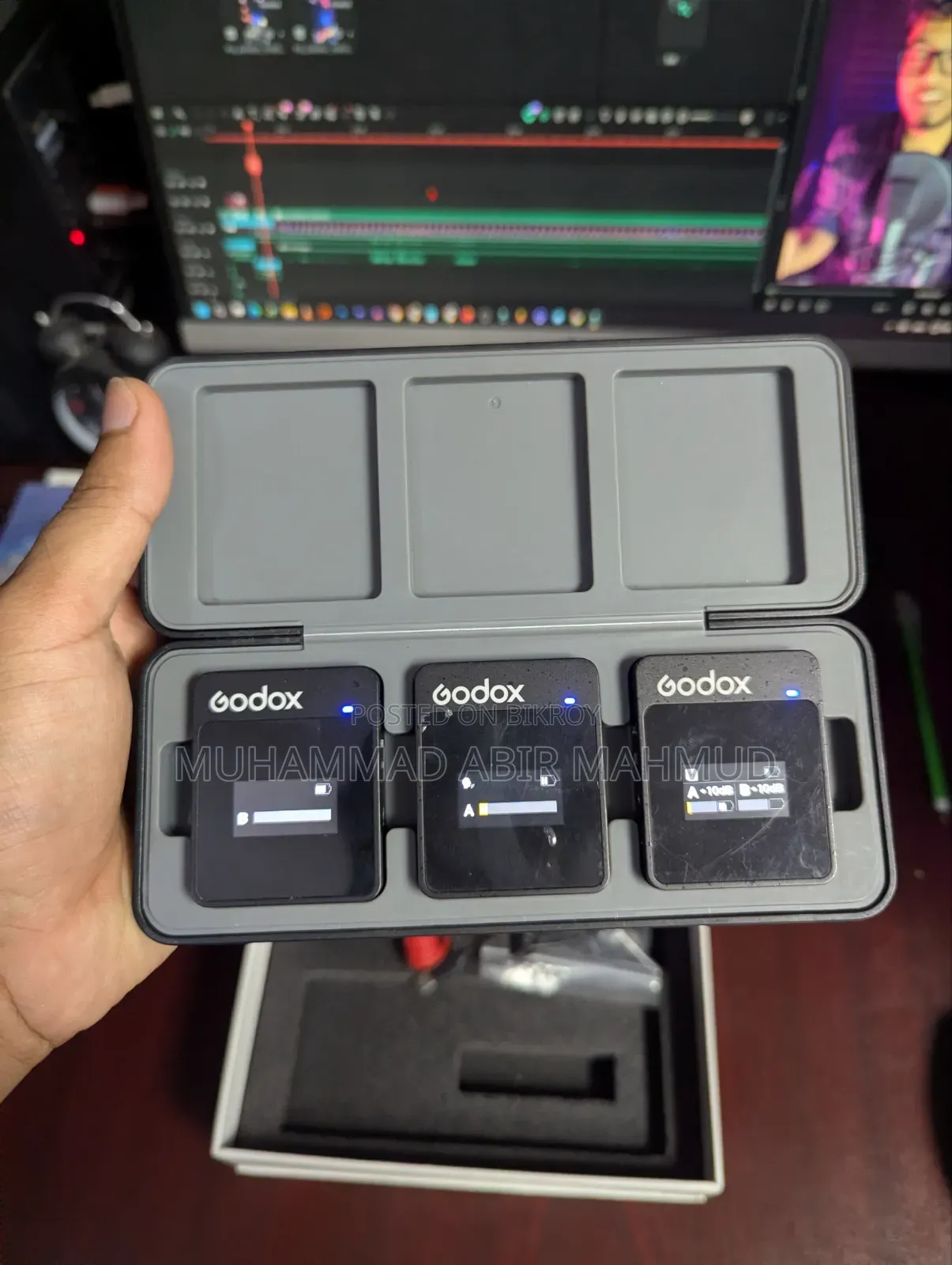 Godox ওয়্যারলেস মাইক্রোফোন