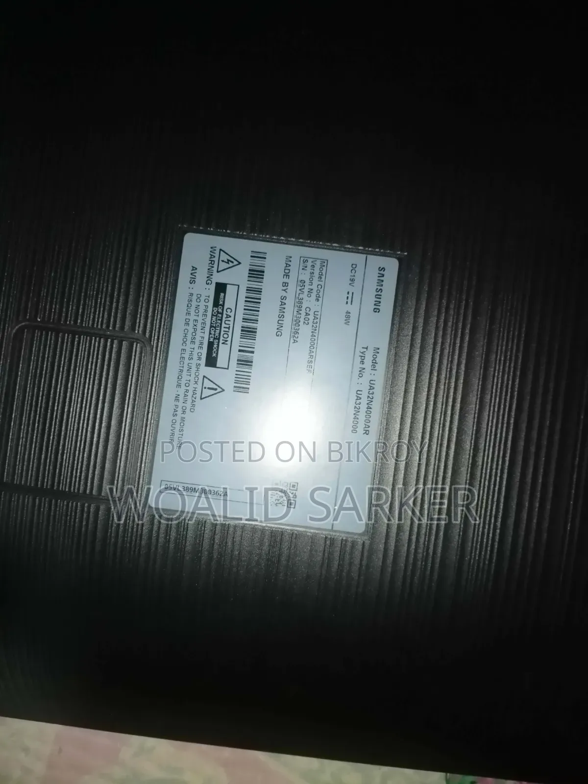 Samsung TV 3 Months Used