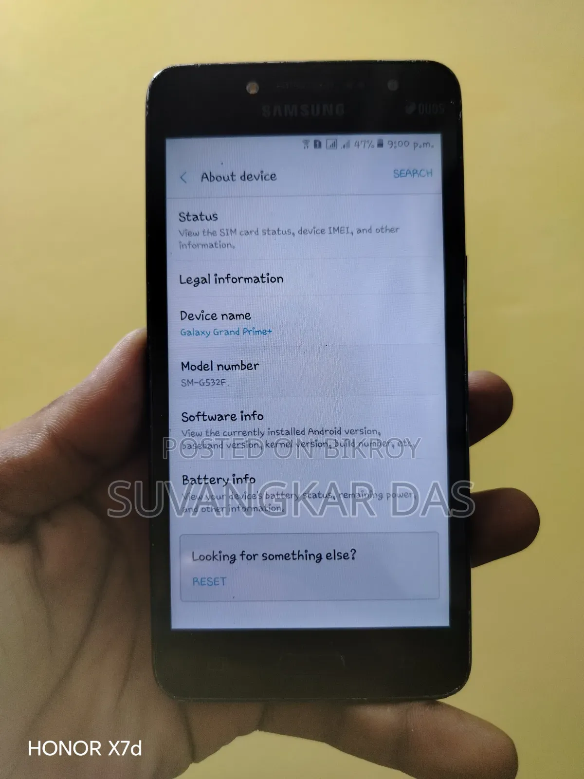 Samsung Galaxy Grand Prime Plus 8 GB Black