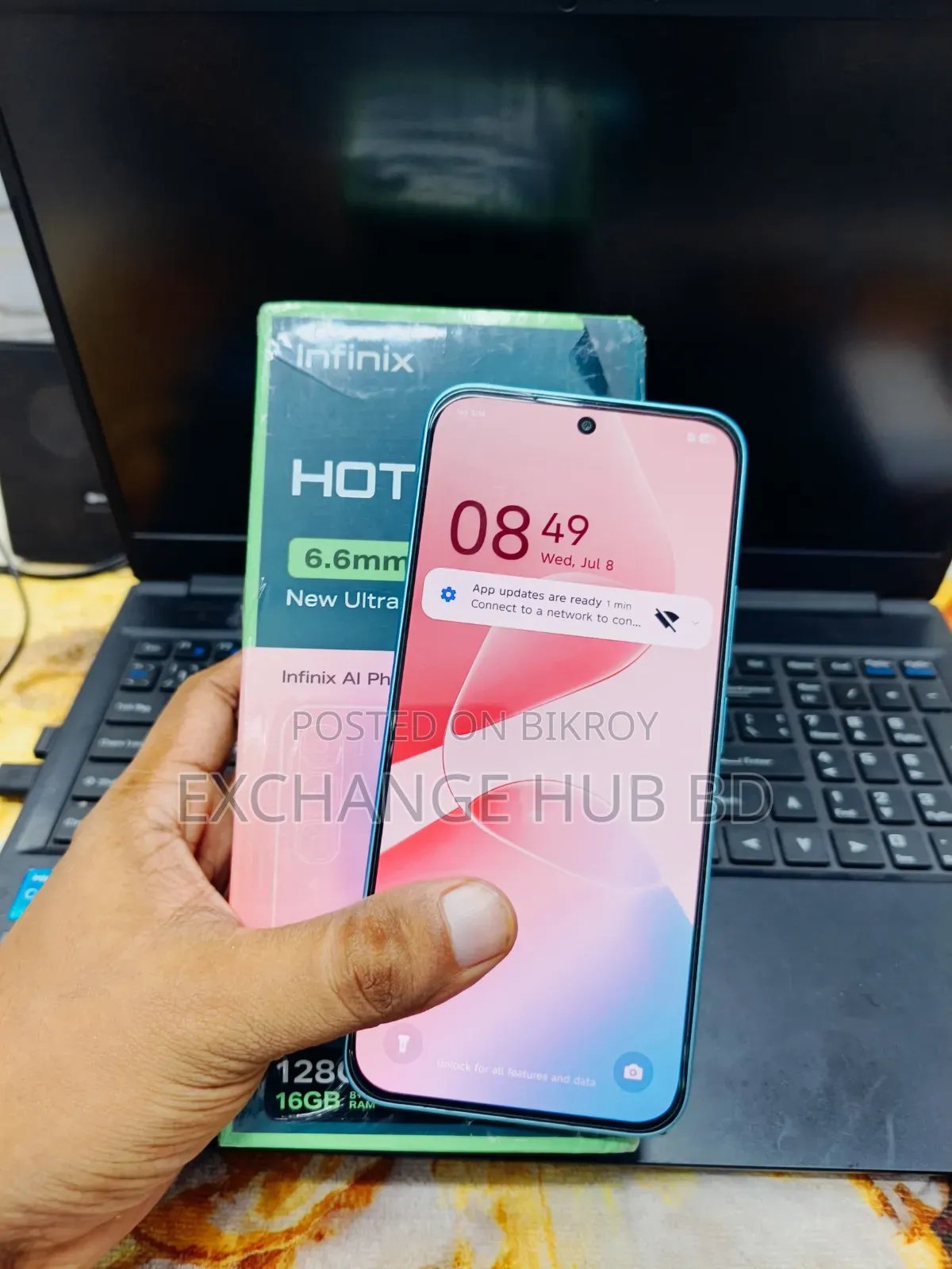 Infinix Hot 60 Pro 128 GB Blue
